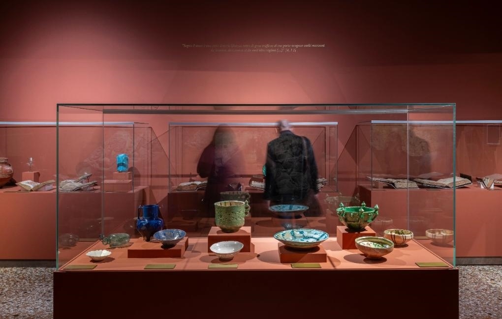 威尼斯總督府“馬可·波羅的世界”展現(xiàn)場。受訪機(jī)構(gòu)供圖