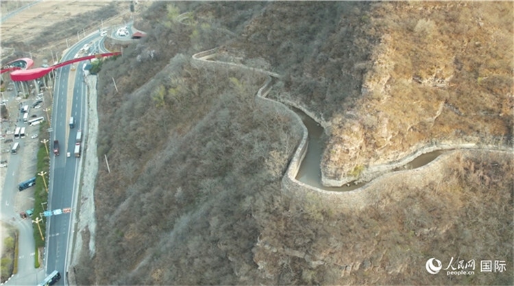 紅旗渠。人民網(wǎng)記者 劉寧攝