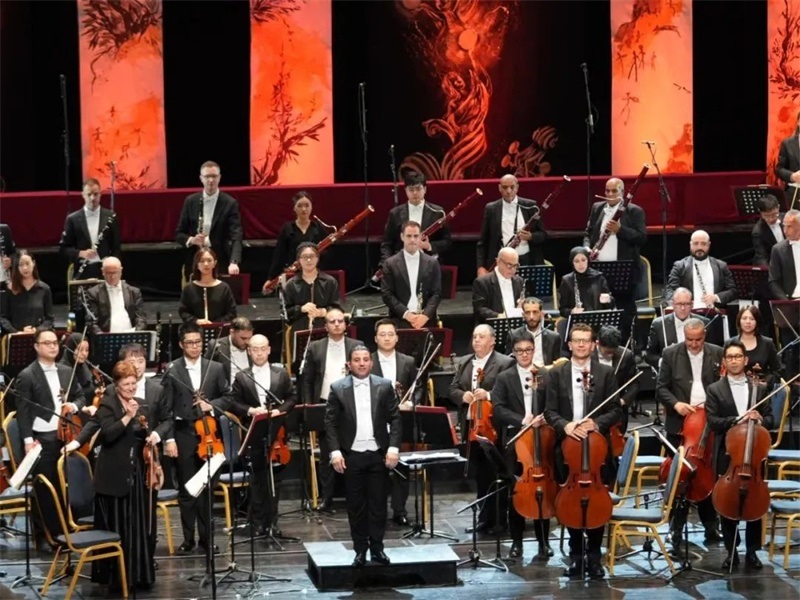 阿爾及爾歌劇院交響樂團(tuán)演出活動(dòng)現(xiàn)場(chǎng)。蘇州交響樂團(tuán)供圖