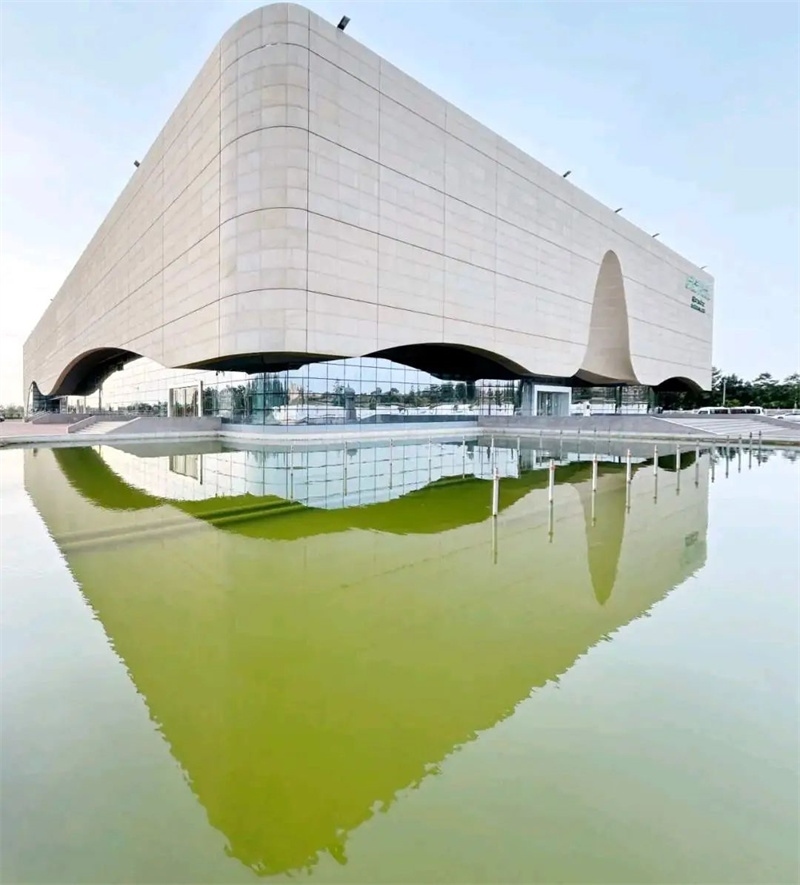 中國(guó)政府援建阿爾及爾歌劇院。大使館供圖