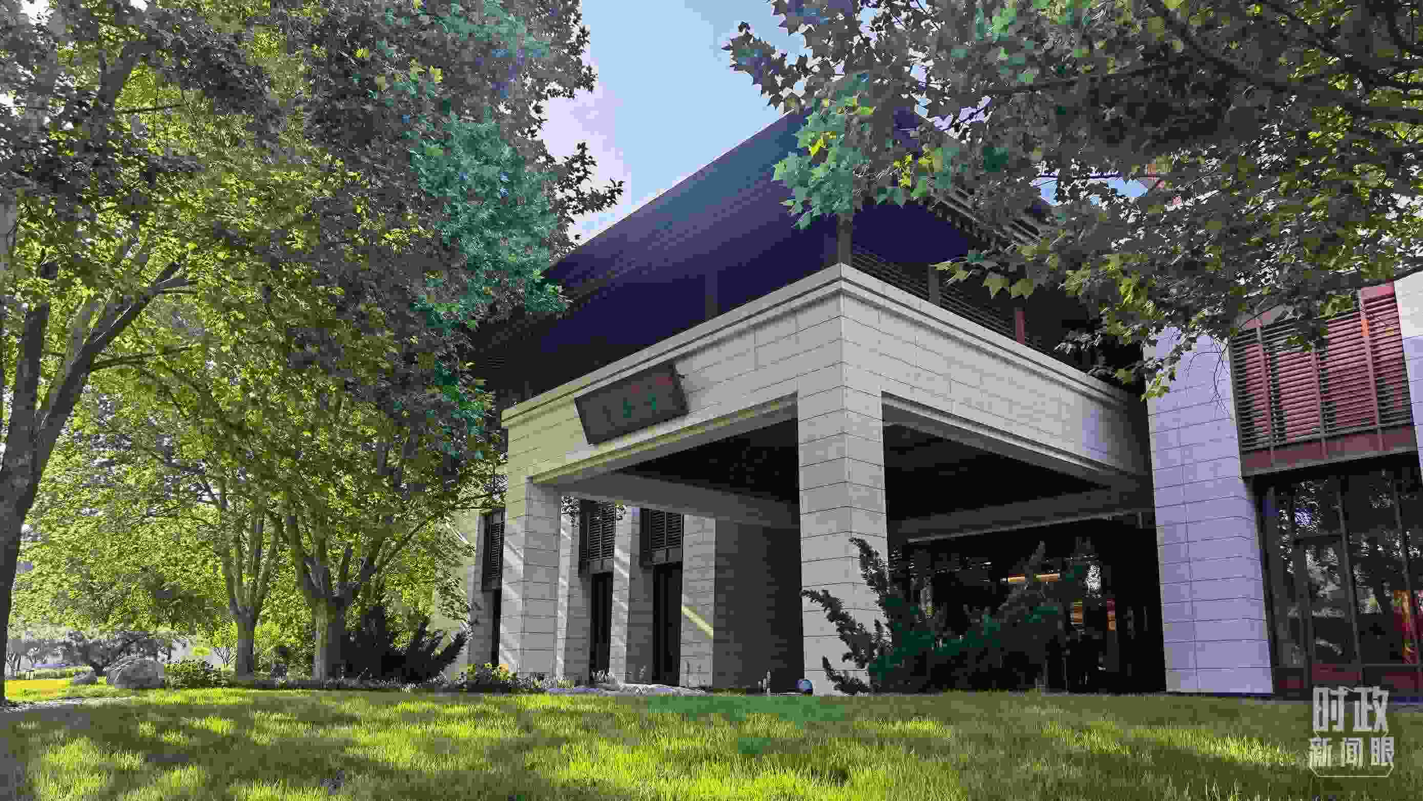 △釣魚臺芳華苑。（總臺央視記者石丞拍攝）