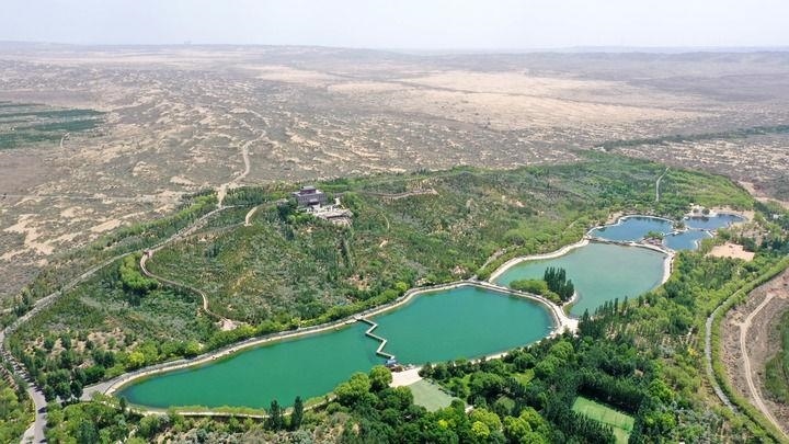 △2023年6月7日，寧夏靈武市白芨灘國家級自然保護(hù)區(qū)。