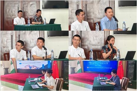 青年外交官們介紹了中國(guó)有關(guān)外交政策、對(duì)非對(duì)尼政策、等情況，并就學(xué)生們關(guān)心的問(wèn)題解答。駐拉各斯總領(lǐng)館供圖