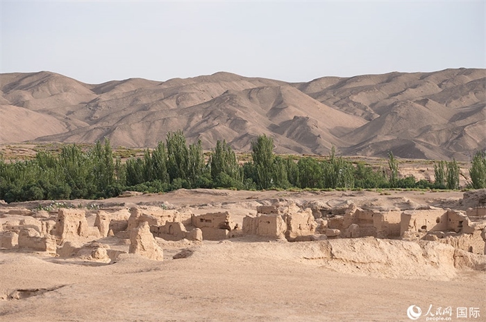 交河故城。人民網(wǎng)記者 張麗婭攝