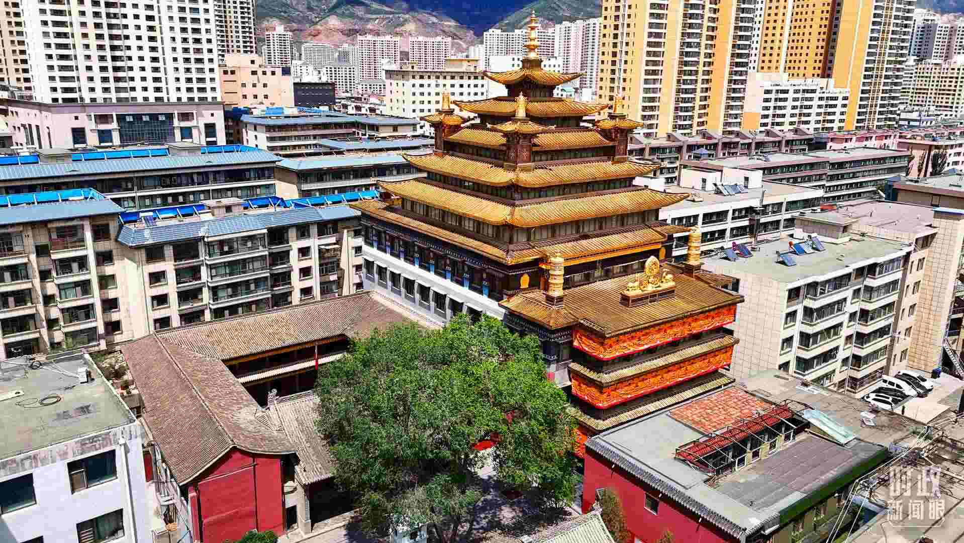 △宏覺(jué)寺。（總臺(tái)記者馬志原拍攝）