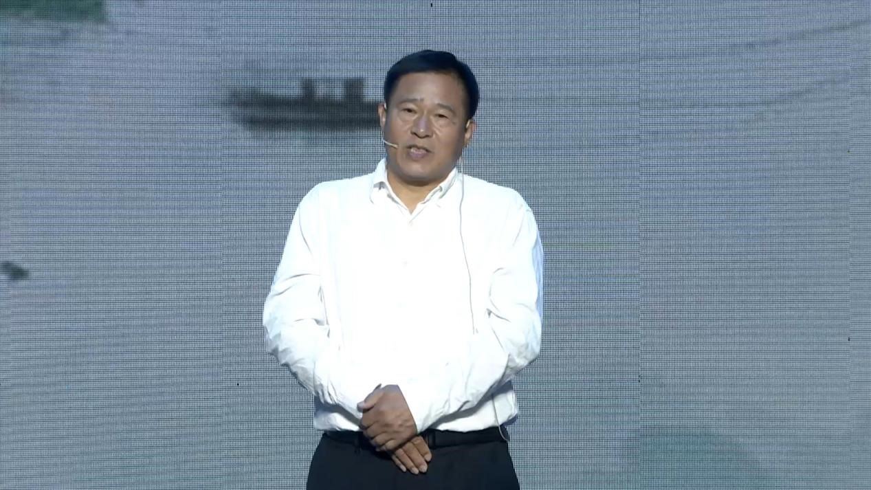 浙江大學(xué)藝術(shù)與考古學(xué)院教授林留根現(xiàn)場講述。