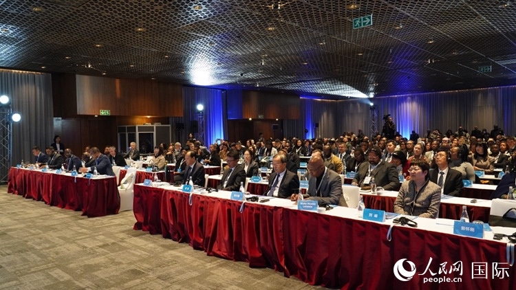 6月26日，北京—南非經(jīng)貿(mào)合作推介洽談會在約翰內(nèi)斯堡成功舉辦。人民網(wǎng) 劉暢攝