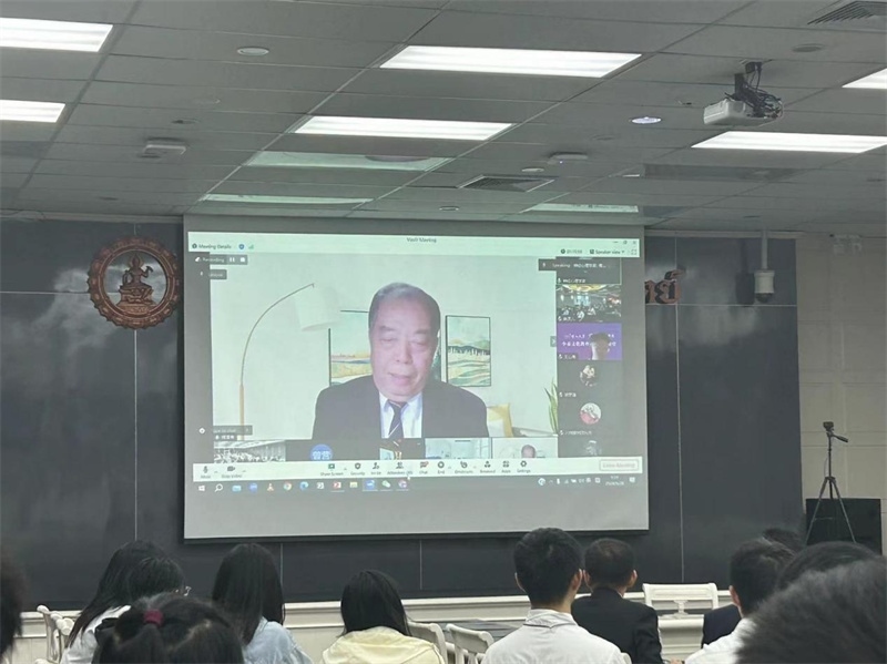 傅增有教授講座。