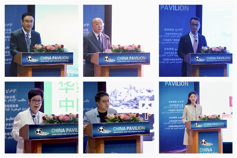 中國視聽機構(gòu)代表推介優(yōu)秀作品。主辦方供圖