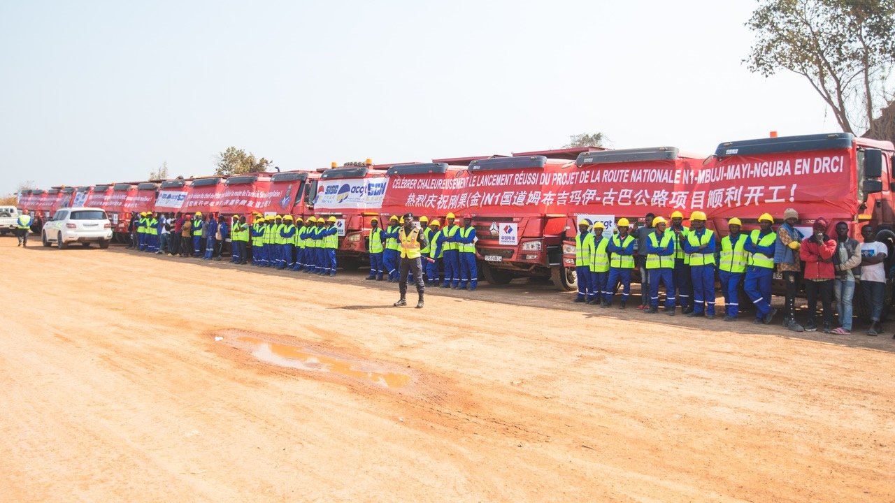 項目開工現(xiàn)場。中鐵資源集團供圖