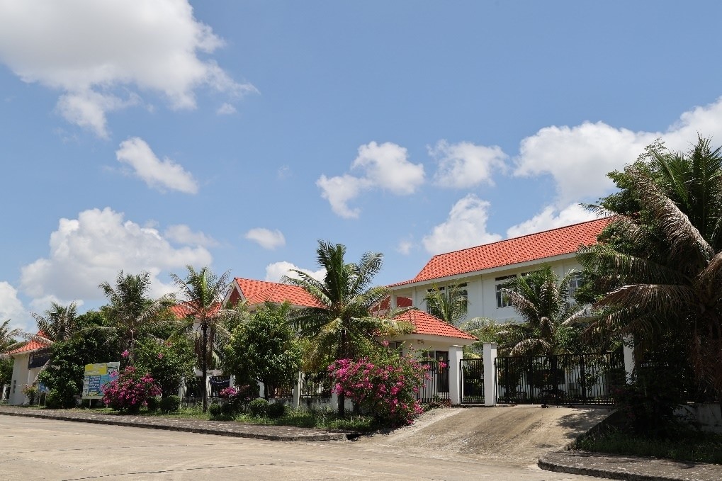 西哈努克省中柬友誼理工學院。西港特區(qū)公司供圖