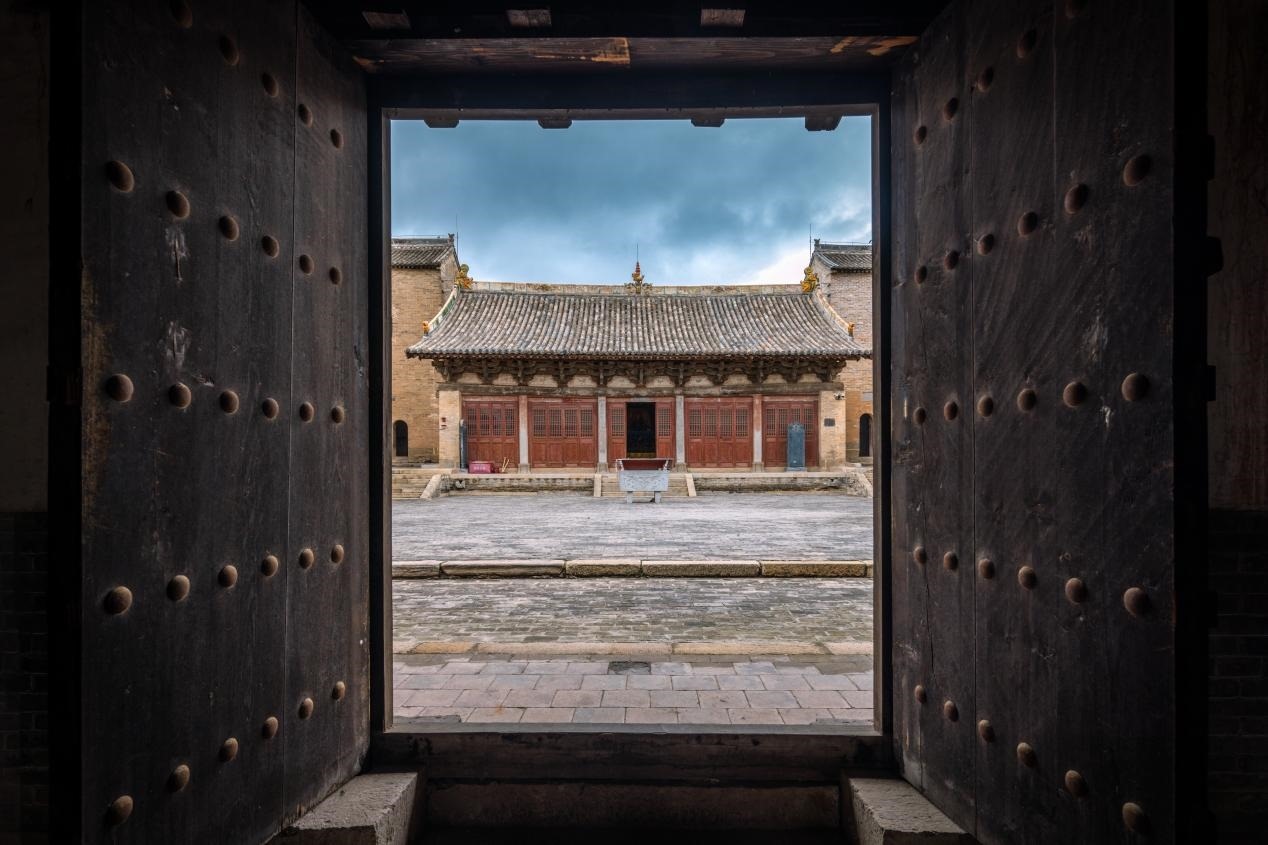 高平市崇明寺一角。蘇唐詩攝