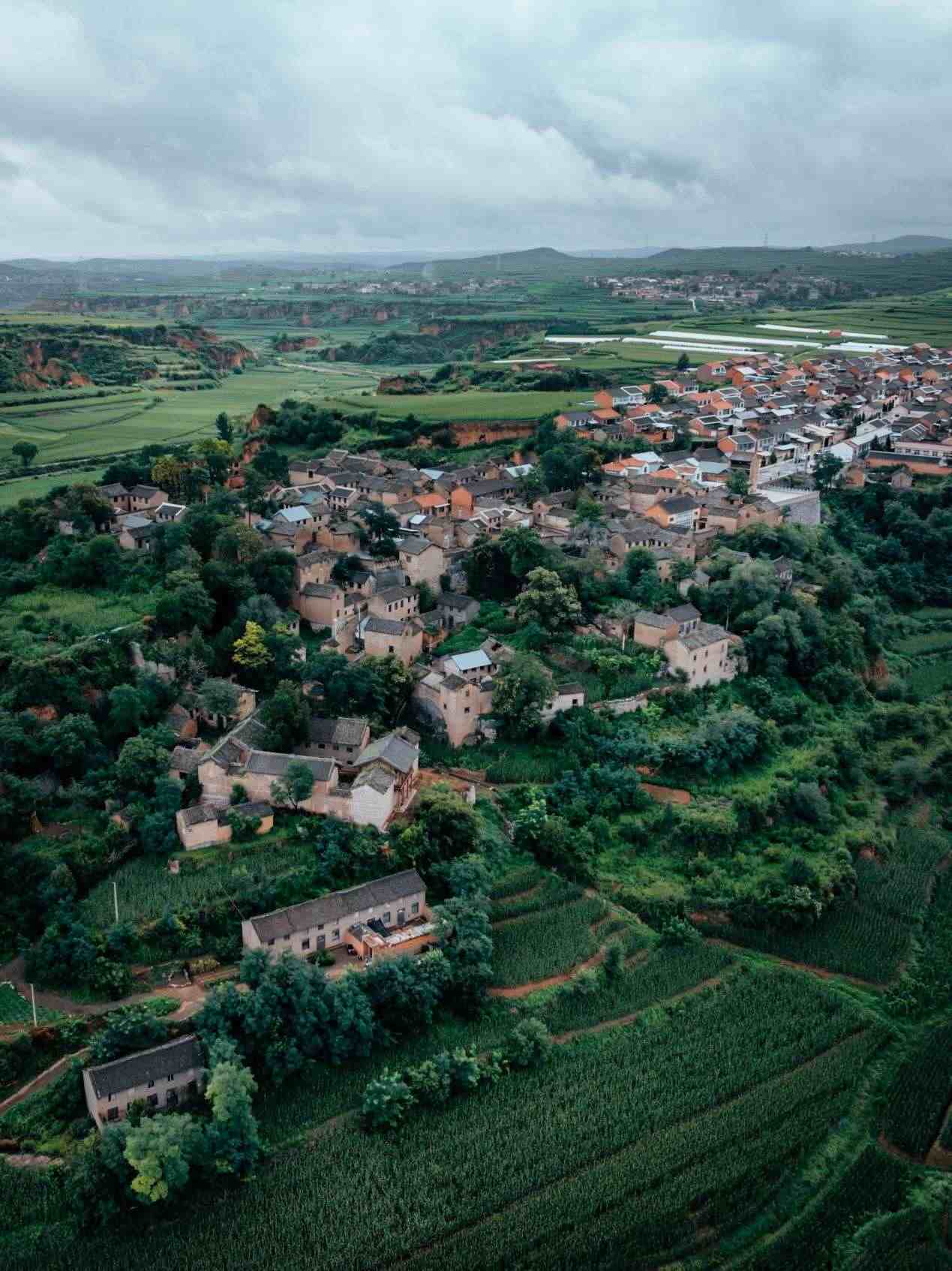 俯瞰永寧寨村。邱活攝
