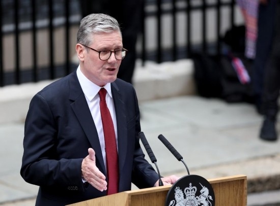  圖為英國首相斯塔默資料照片。（新華社記者李穎攝）