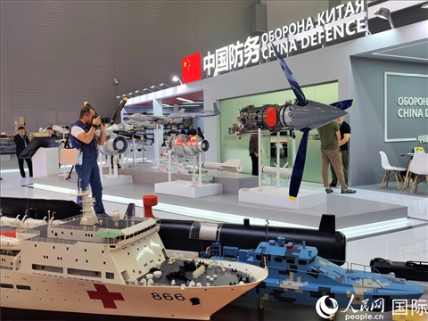 俄羅斯“軍隊(duì)-2024”國(guó)際軍事技術(shù)論壇現(xiàn)場(chǎng)。人民網(wǎng)記者 于宏建攝