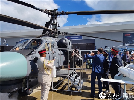 俄羅斯“軍隊(duì)-2024”國(guó)際軍事技術(shù)論壇現(xiàn)場(chǎng)。人民網(wǎng)記者 于宏建攝