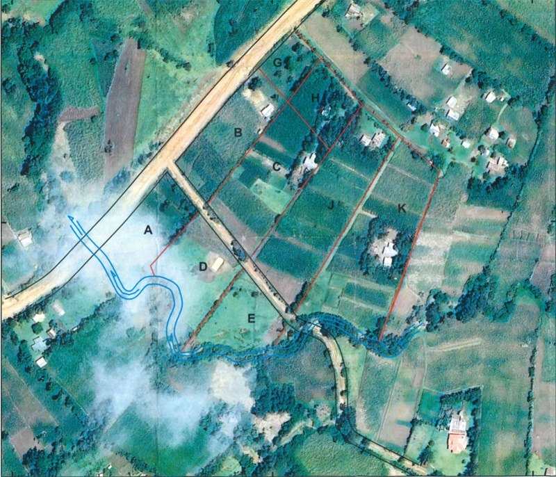 馬拉瓦供水項目平面圖。中鐵十局供圖