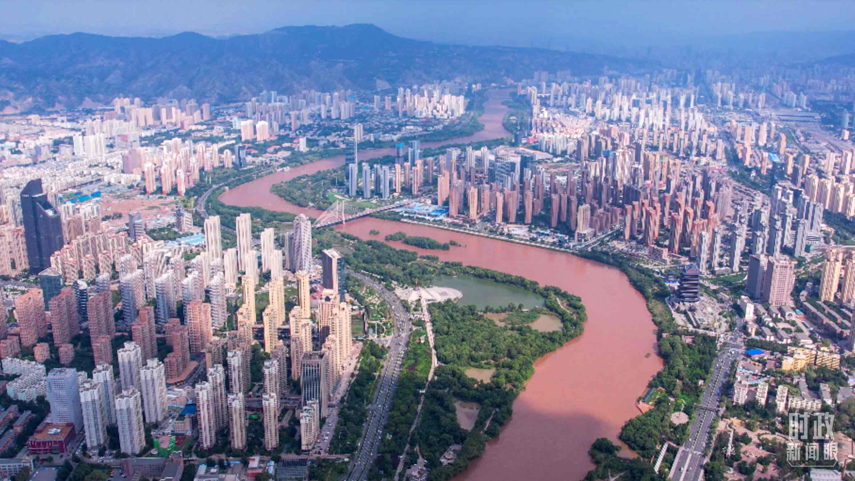 △蘭州。（總臺(tái)央視記者范凱拍攝）