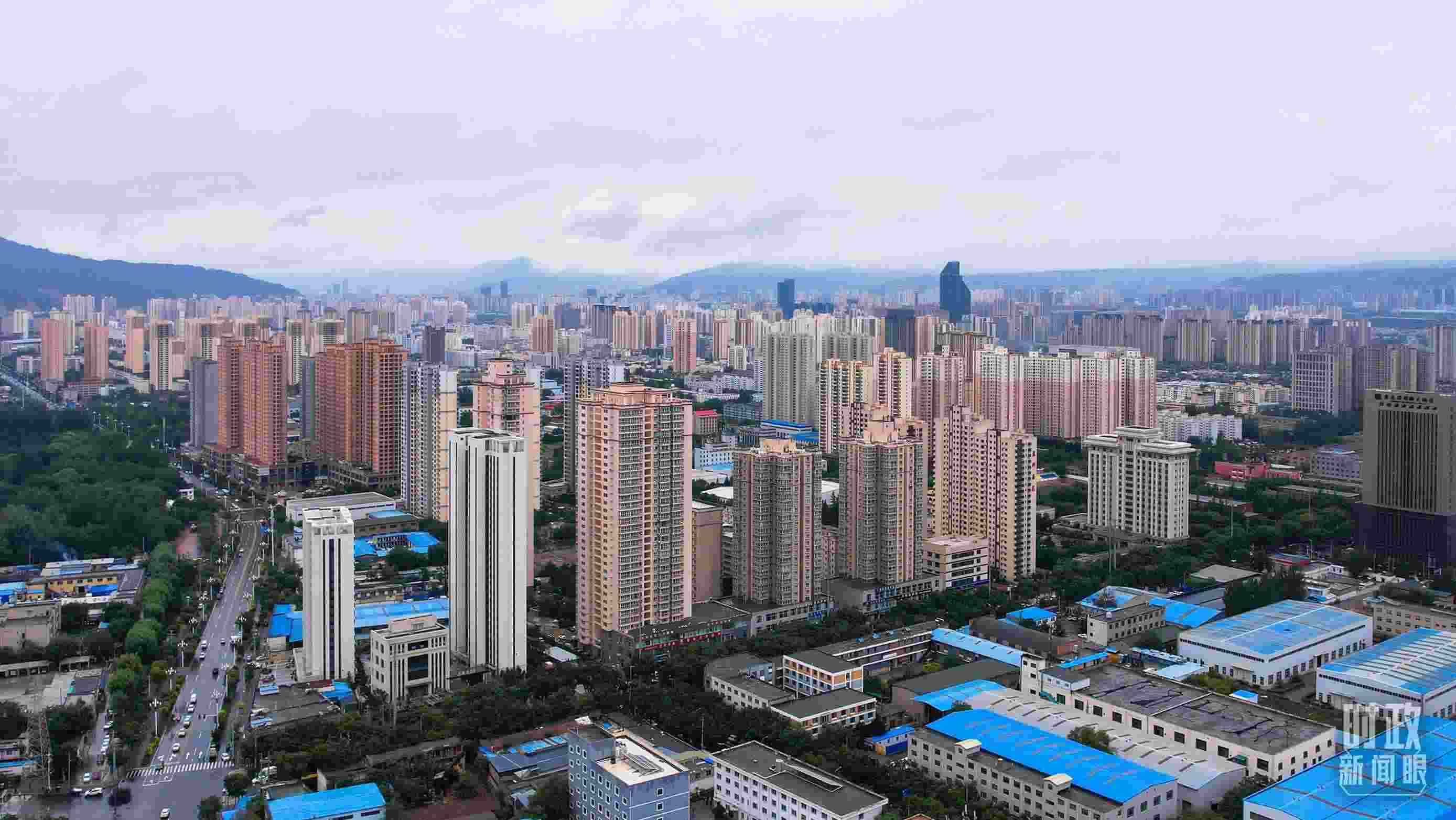 △蘭州。（總臺(tái)記者馬凌峰拍攝）