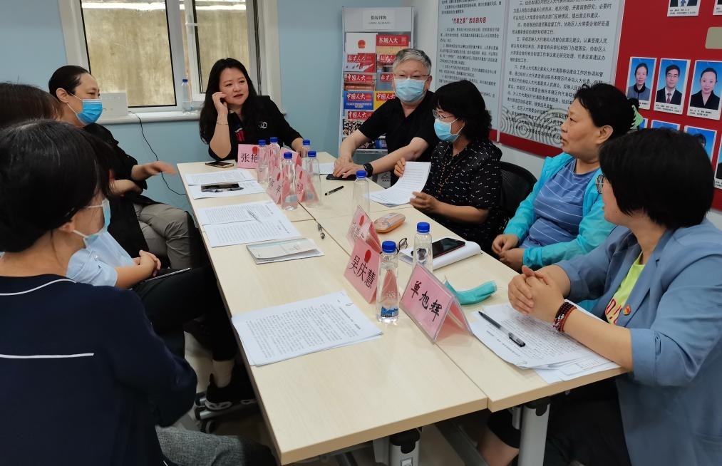 北京市東城區(qū)景山街道人大代表之家（資料照片）。新華社發(fā)（北京市人大常委會供圖）