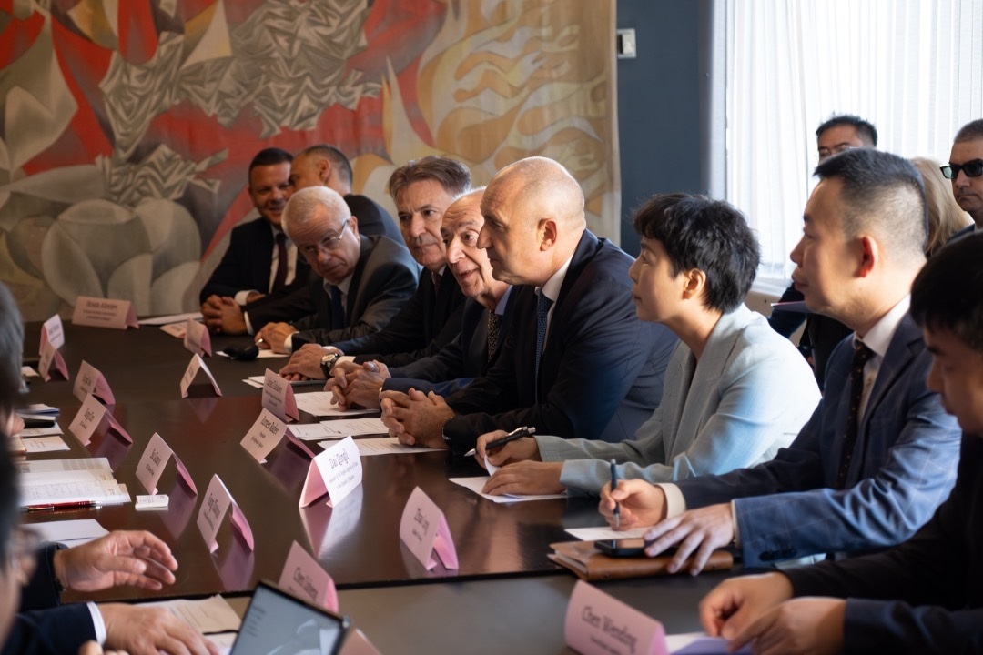 會(huì)議現(xiàn)場(chǎng)。中國(guó)駐保加利亞大使館供圖。