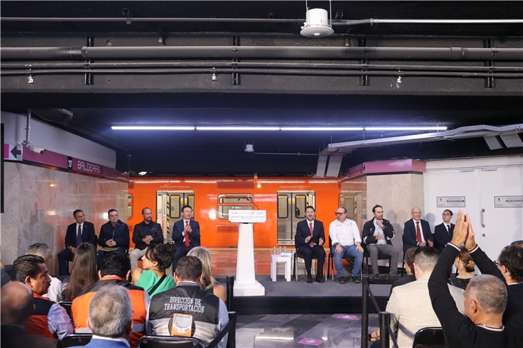 活動現(xiàn)場，中車株機(jī)公司墨西哥公司供圖