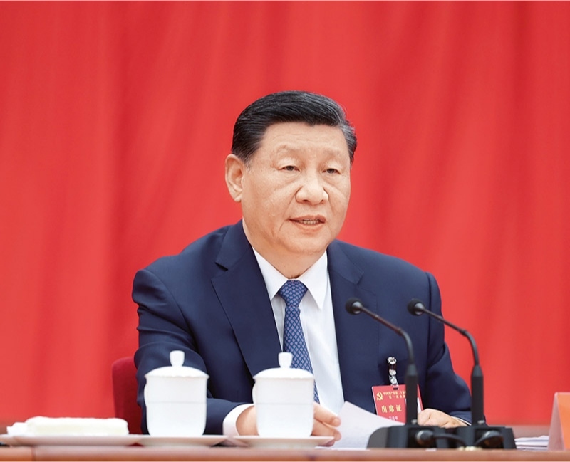 中國(guó)共產(chǎn)黨第二十屆中央委員會(huì)第三次全體會(huì)議，于2024年7月15日至18日在北京舉行。中央委員會(huì)總書(shū)記習(xí)近平作重要講話。 新華社記者 鞠鵬/攝