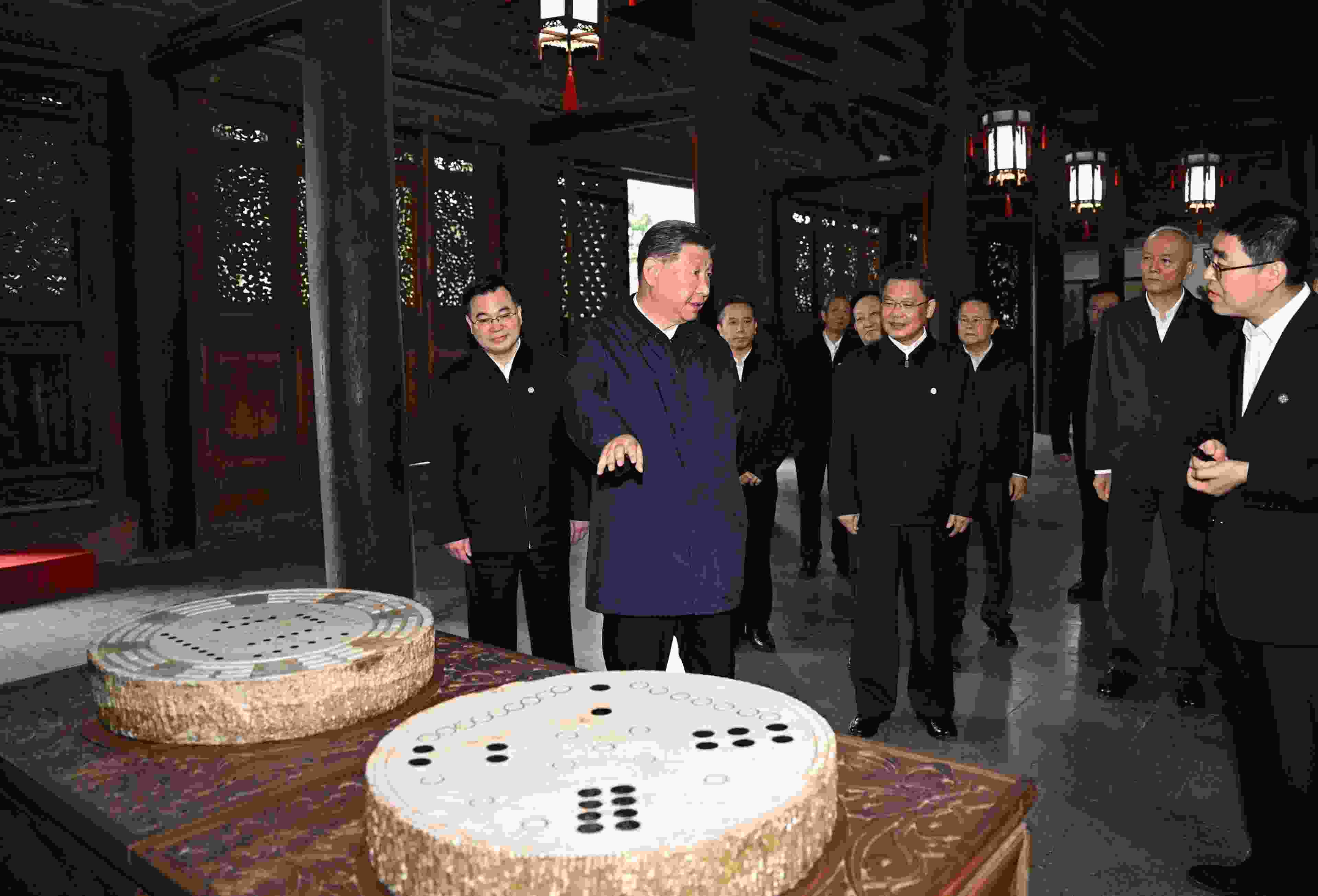 2024年9月10日，習近平總書記在甘肅天水考察了全國重點文物保護單位伏羲廟。