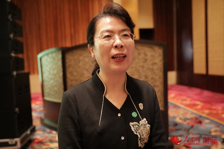 北京外國語大學(xué)亞洲學(xué)院院長、中國馬來研究中心主任蘇瑩瑩教授接受人民網(wǎng)采訪。人民網(wǎng) 王婧攝