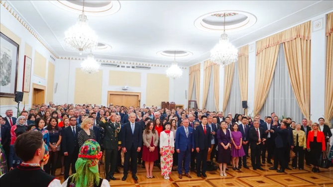 招待會(huì)現(xiàn)場。中國駐波蘭大使館供圖