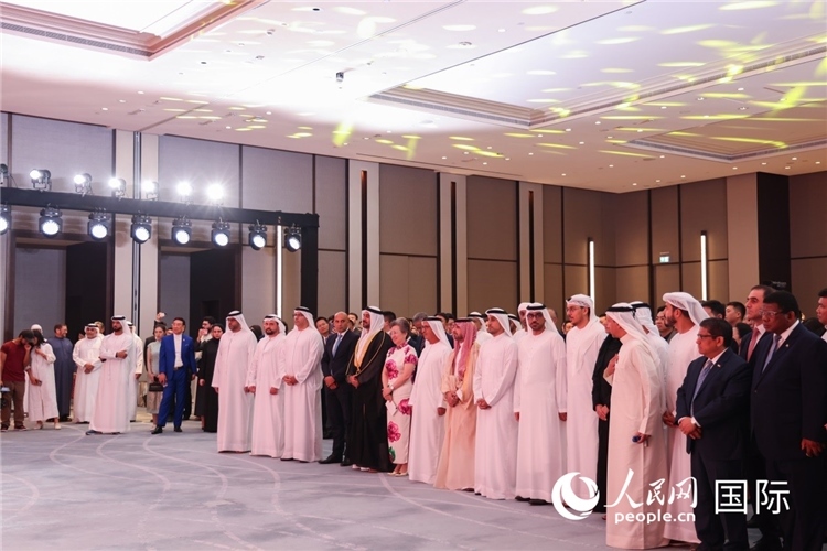 招待會(huì)現(xiàn)場。人民網(wǎng)記者任皓宇攝