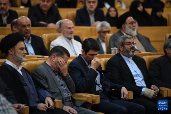 這是10月7日在伊朗首都德黑蘭拍攝的第七屆聲援巴勒斯坦兒童和青少年國際會(huì)議現(xiàn)場。新華社記者 沙達(dá)提 攝