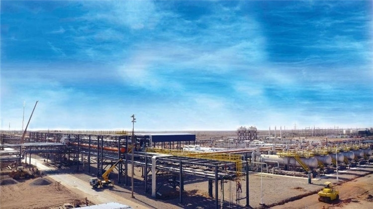 油田廠區(qū)一景。中國海油供圖