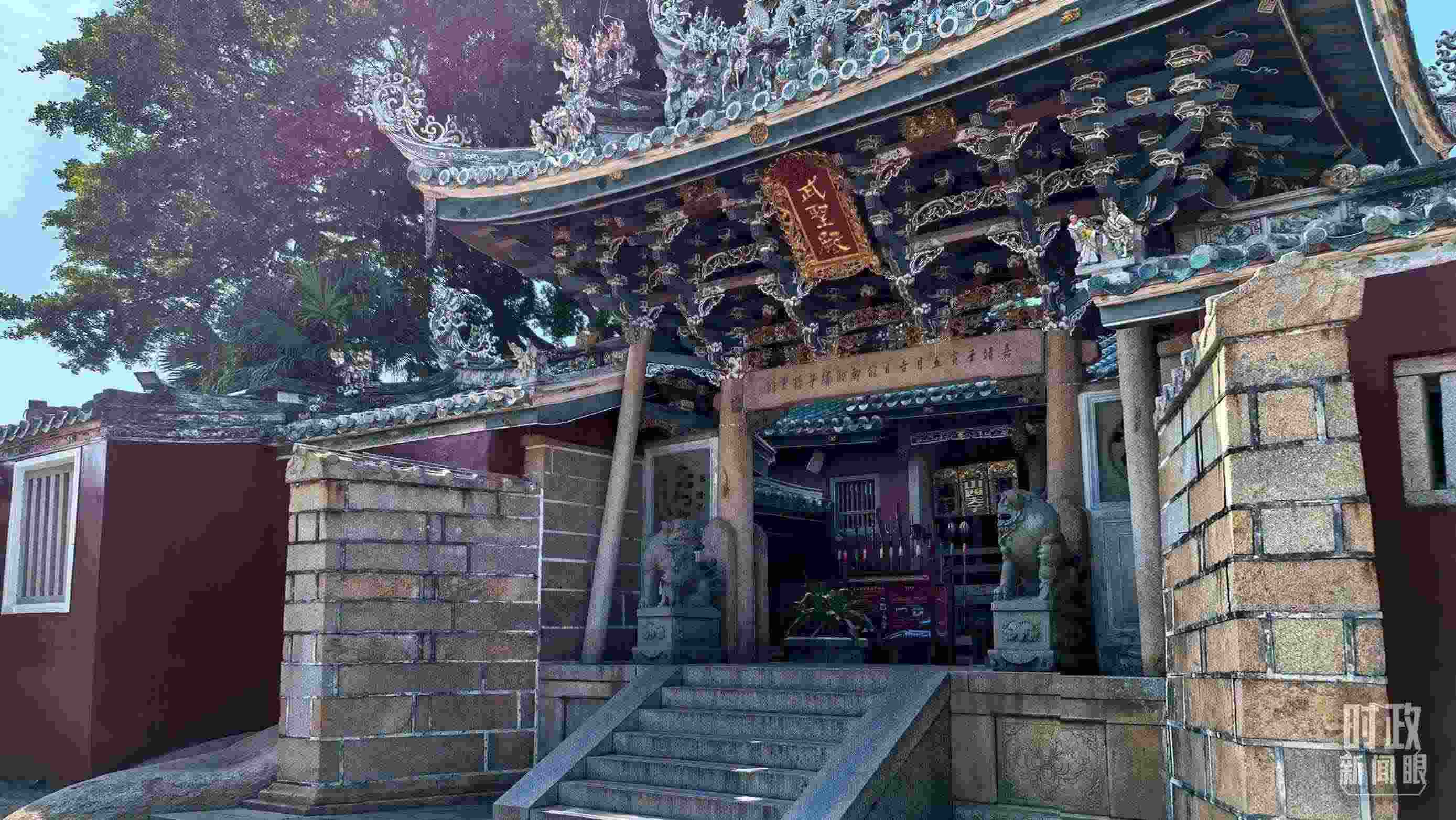 △關(guān)帝文化產(chǎn)業(yè)園。（總臺(tái)央視記者陸泓宇拍攝）