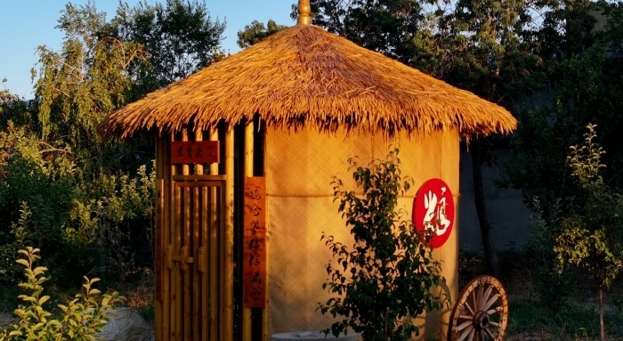 老奇臺人民法庭“土圓倉”調(diào)解室。老奇臺人民法庭供圖