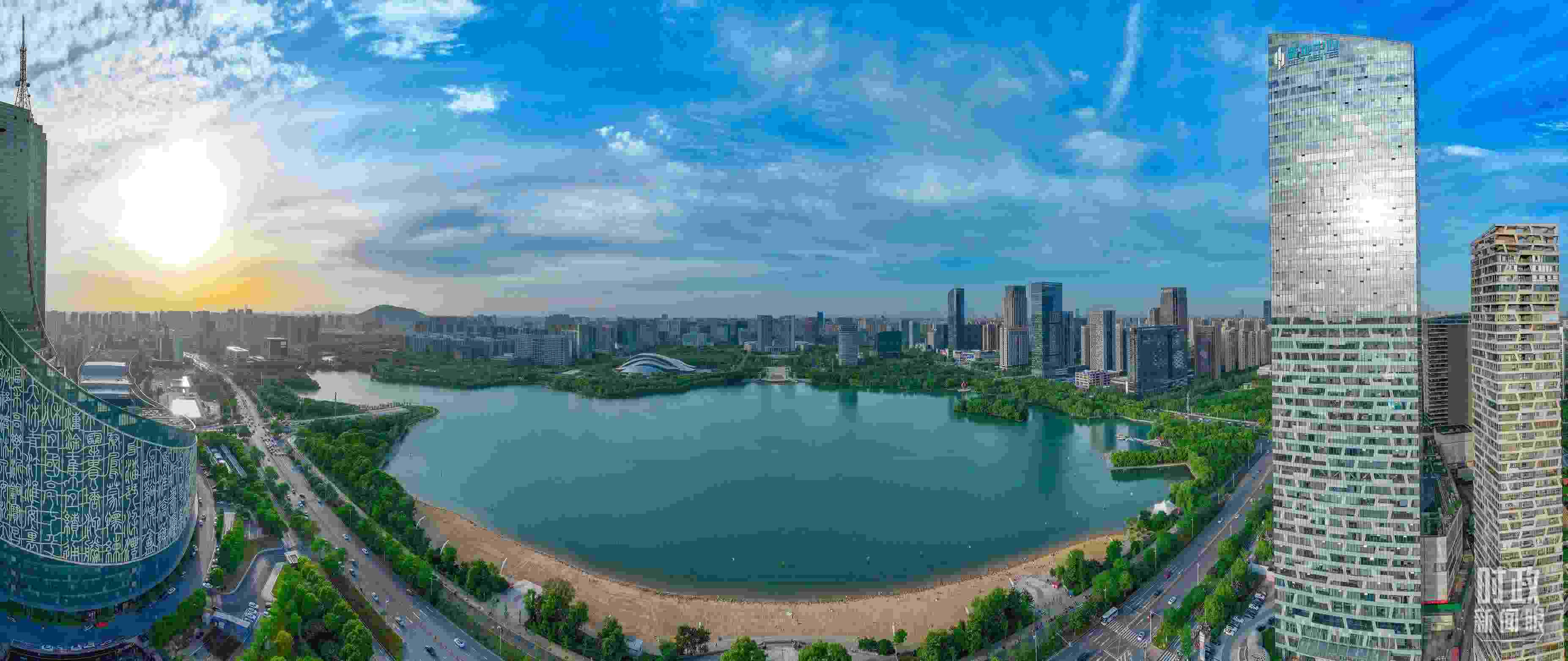 △安徽省合肥市。（合肥市蜀山區(qū)融媒體中心葛慶釗供圖）