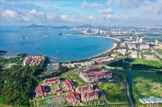 東山縣（無人機(jī)拍攝）。