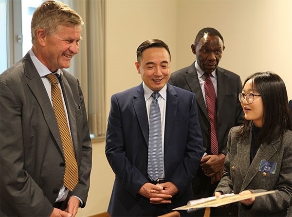 活動現(xiàn)場。中國駐歐盟使團供圖