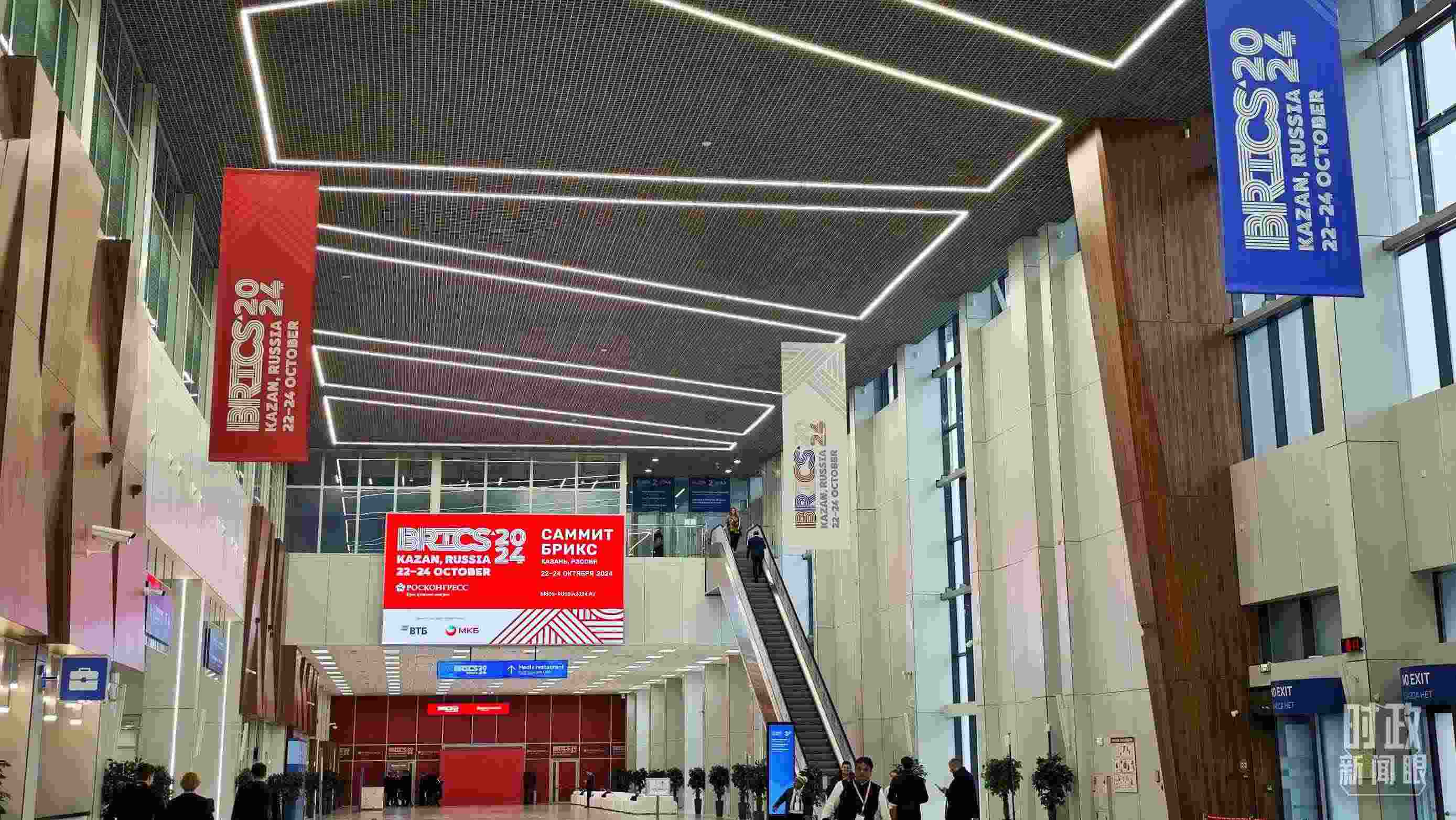 △ 喀山會(huì)展中心。（總臺(tái)記者高鑫翼拍攝）