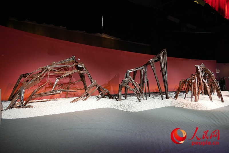 《鑄魂五岳》。人民網(wǎng)記者 韋衍行攝