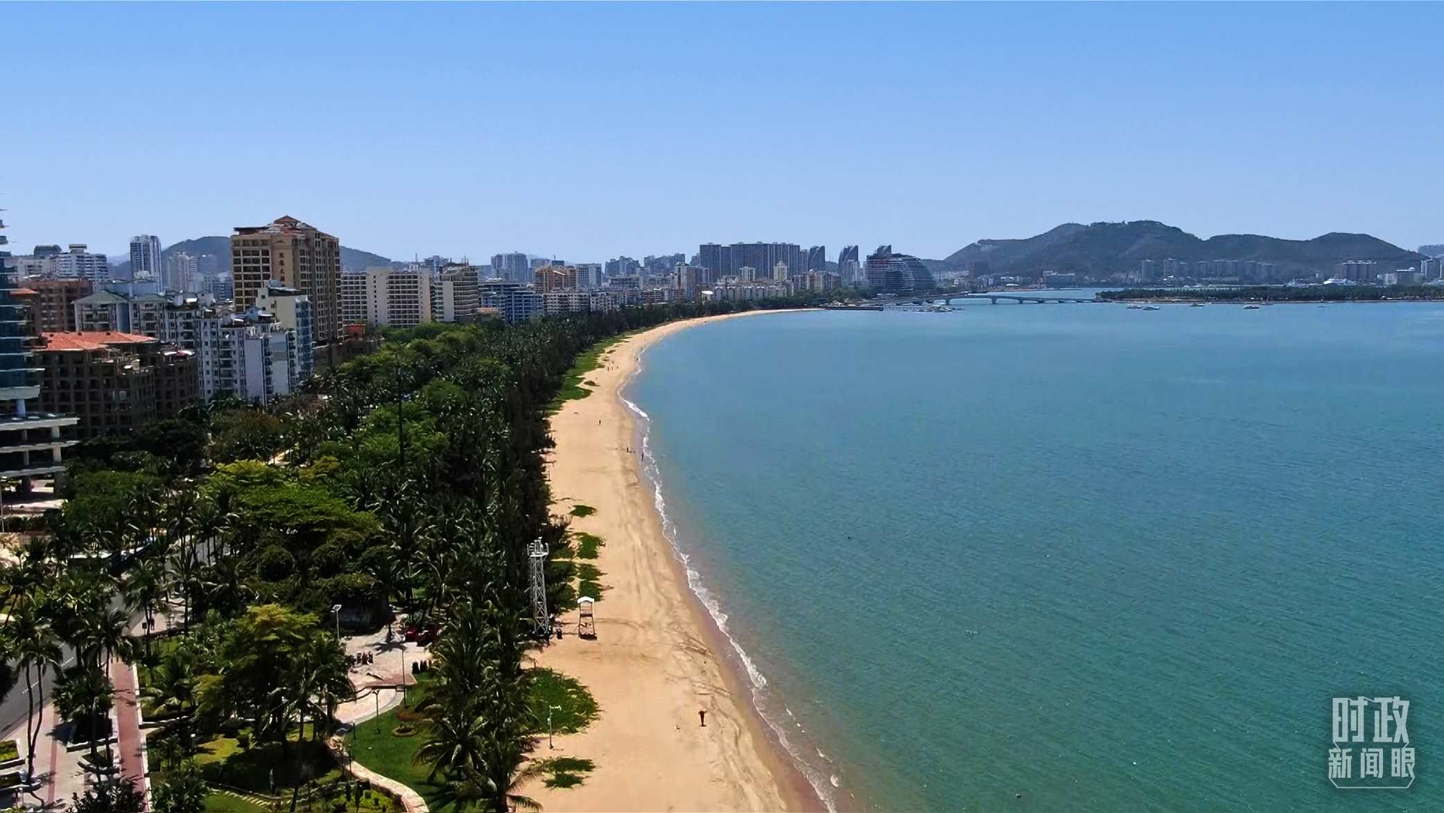 海南三亞。（總臺記者張偉克拍攝）