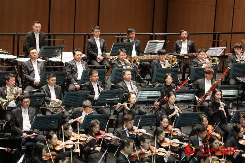 音樂(lè)會(huì)現(xiàn)場(chǎng)。 人民網(wǎng)記者 任皓宇攝