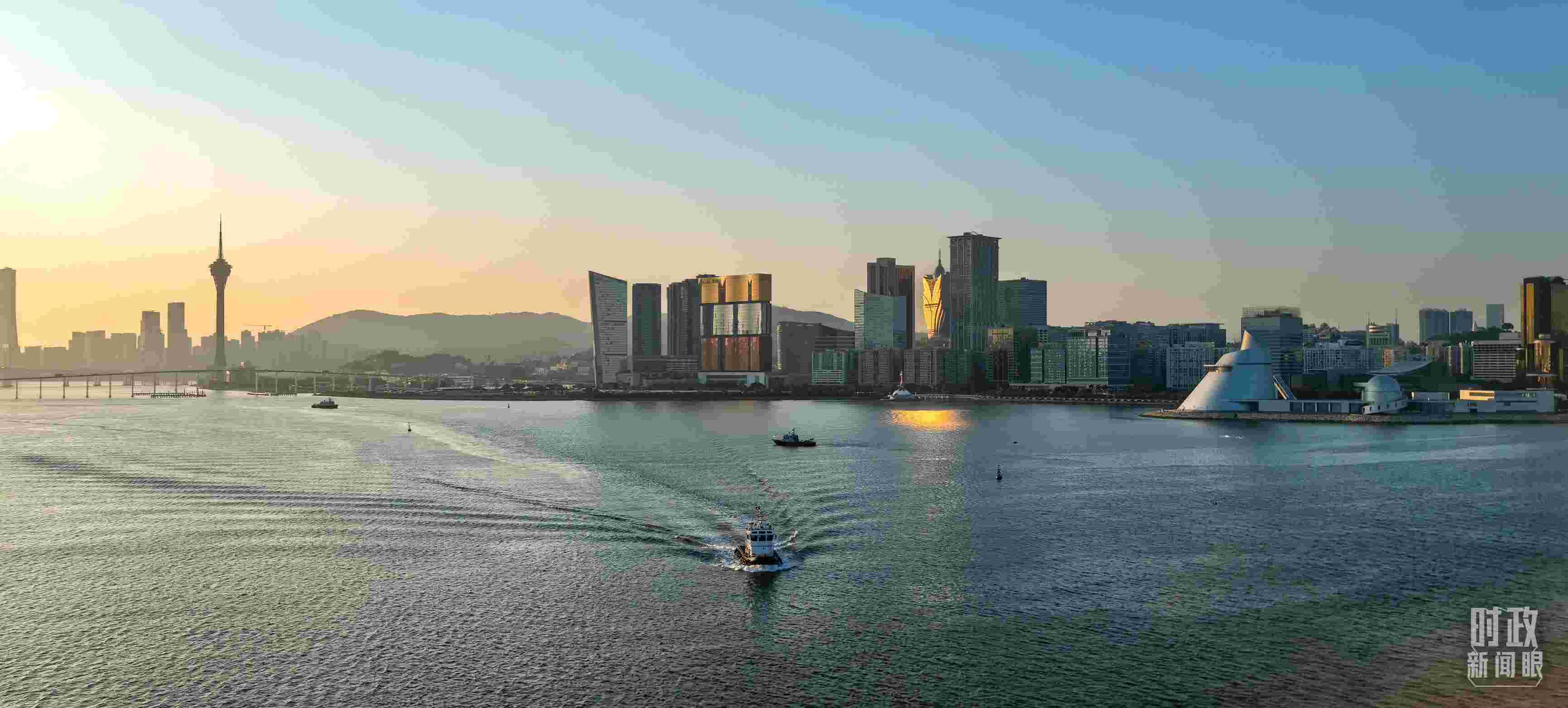 △澳門風(fēng)光。（總臺央視記者王子杭拍攝）