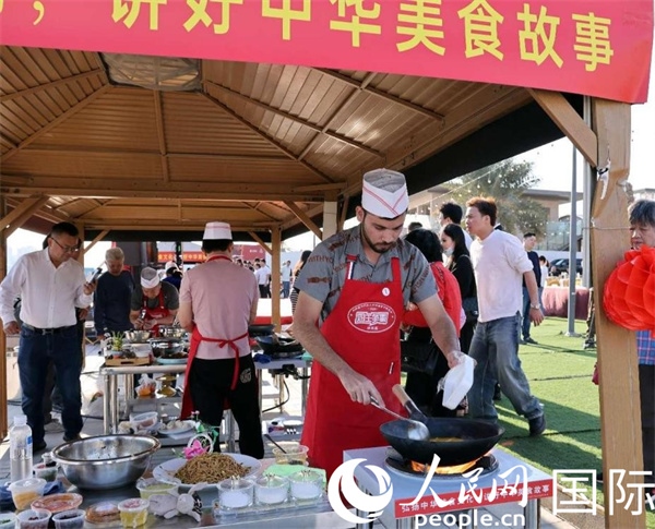 參賽一景。人民網(wǎng)記者管克江攝