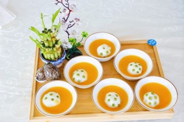 參賽作品“白雪尋蓮”。主辦方供圖