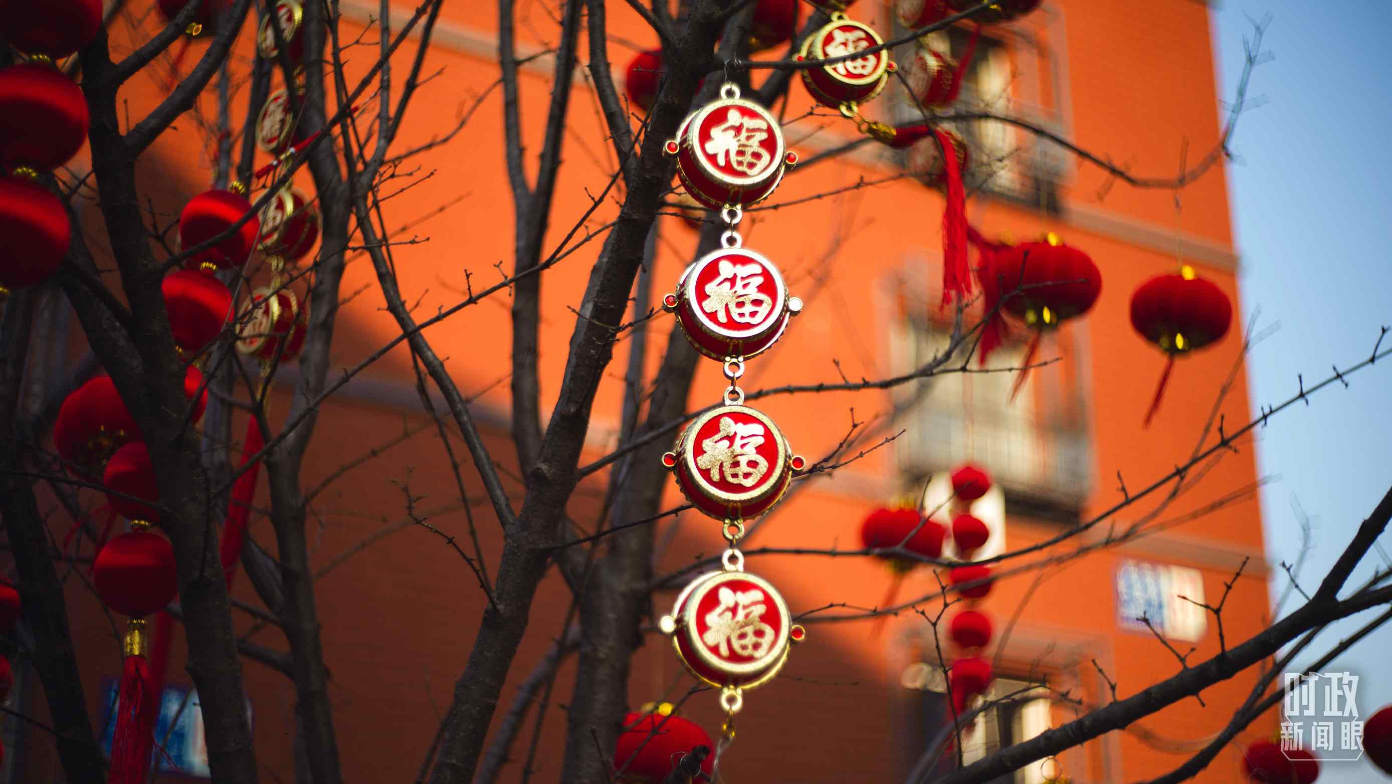 長(zhǎng)安小區(qū)。（總臺(tái)央視記者彭漢明拍攝）