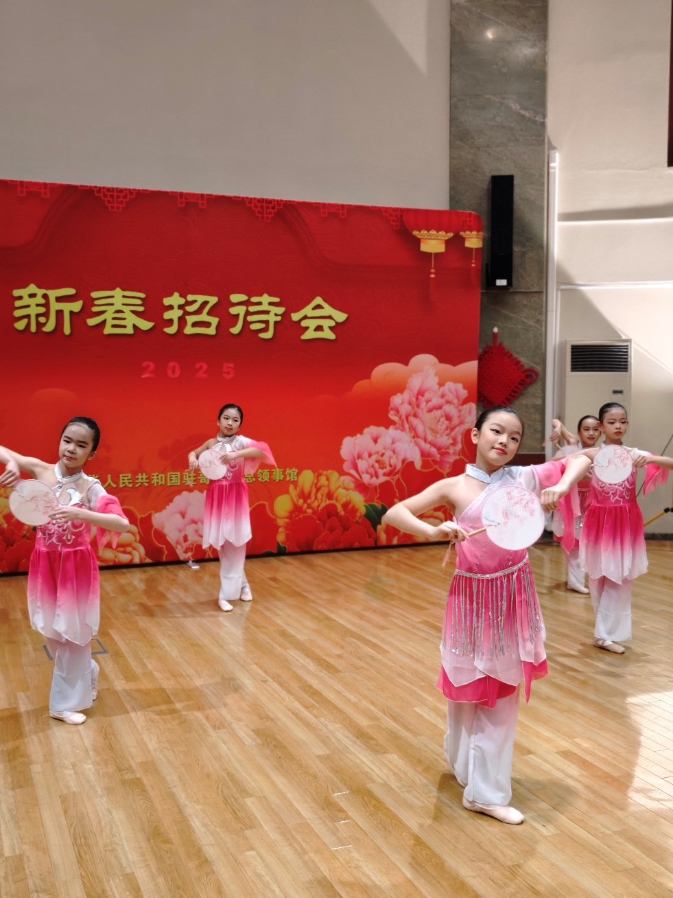 兒童舞蹈表演。中國(guó)駐哥德堡總領(lǐng)館供圖