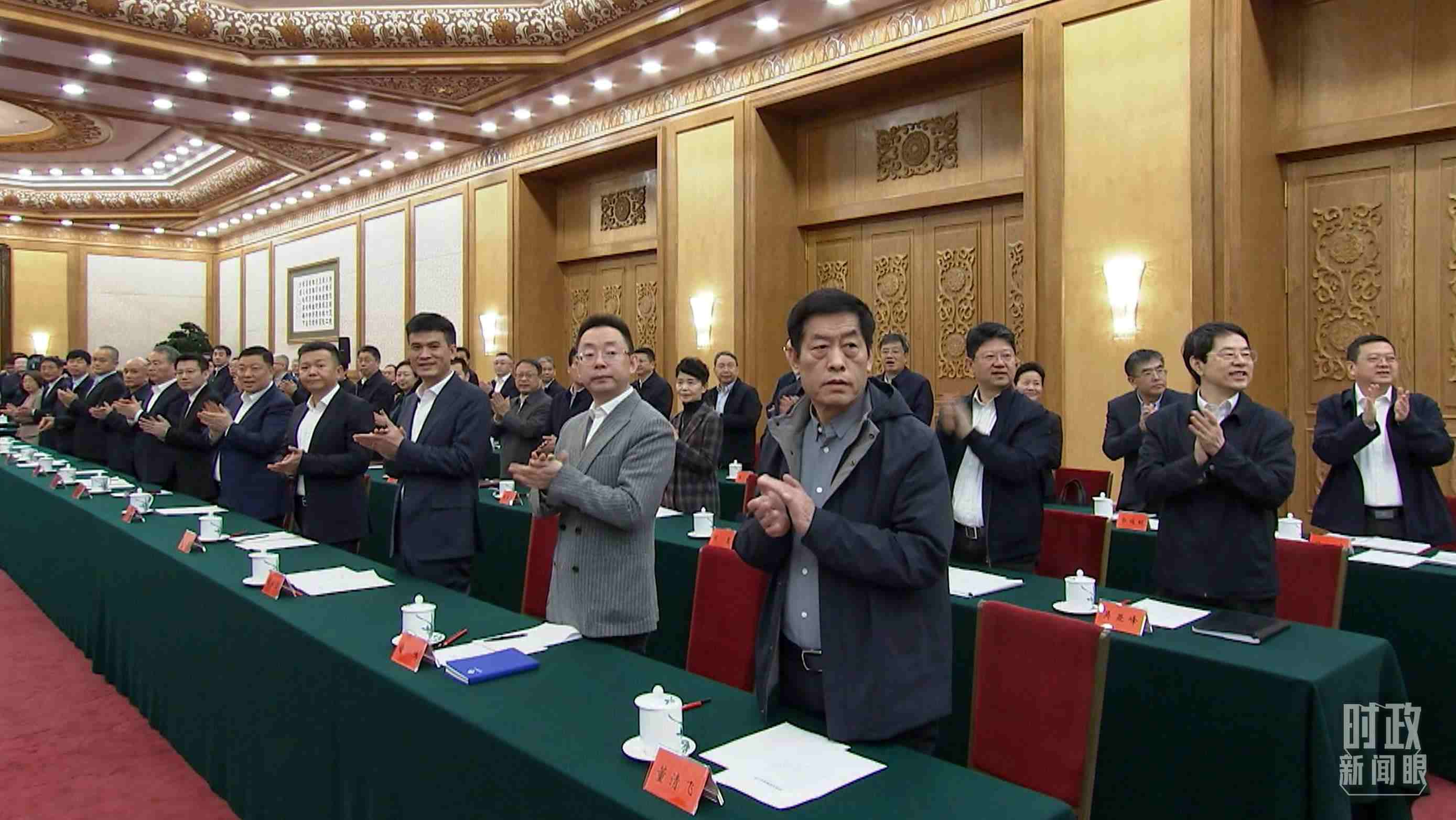 △2月17日，民營企業(yè)座談會現(xiàn)場。