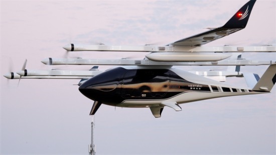 電動垂直起降飛行器M1。受訪者供圖