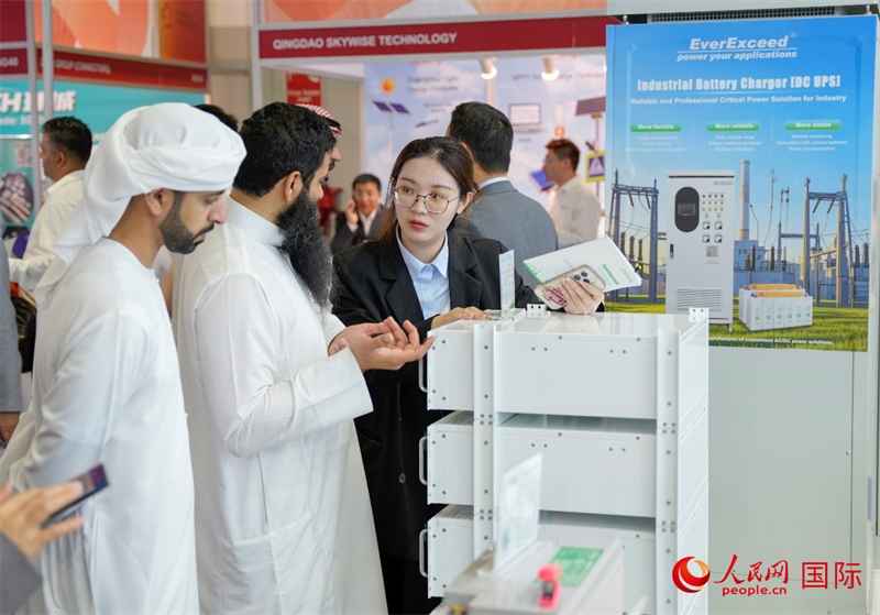 展會現(xiàn)場。人民網(wǎng) 塔里克·易卜拉欣攝